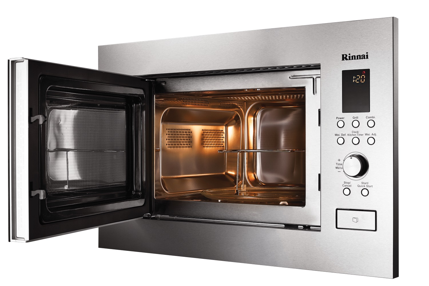 Rinnai built in microwave deals