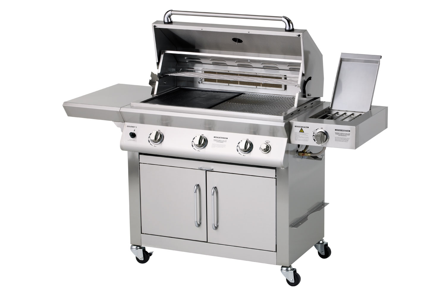 Outdoor gourmet 5 clearance burner gas grill