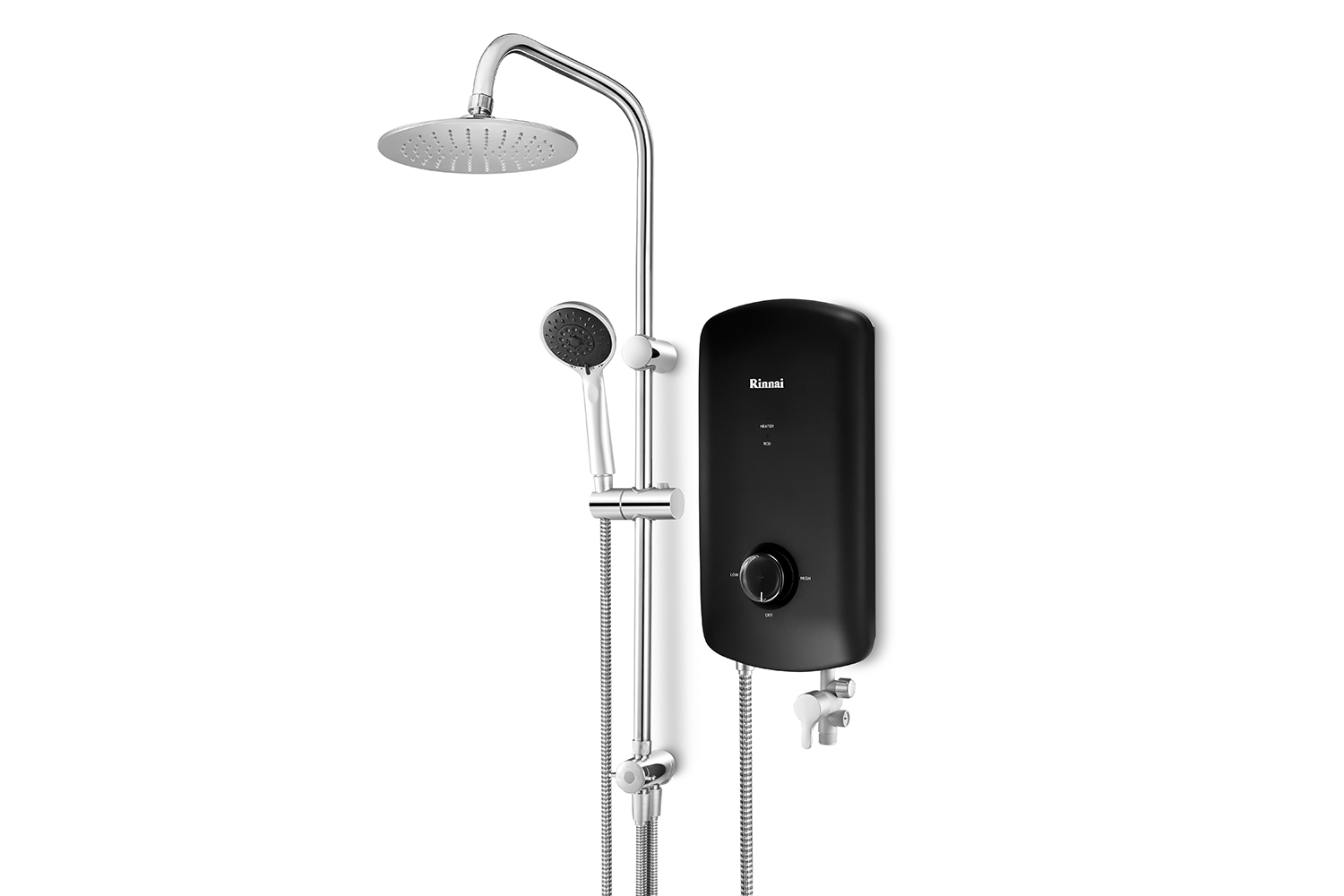 Electric Water Heater Stylish & Functional Shower Heater Rinnai Malaysia